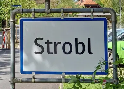 Ein Zertifikat, Auszeichnung, Logo oder anderes Dokument, das in der Unterkunft Apartment Auszeit Strobl ausgestellt ist