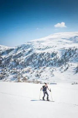 AUSZEIT Almchalet im Winter