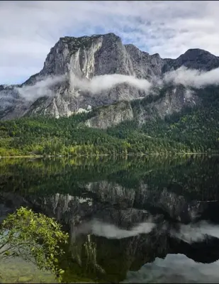 Naturlandschaft in der Nähe des Ferienhauses