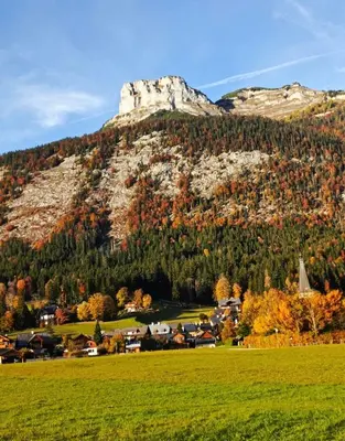 Naturlandschaft in der Nähe des Ferienhauses