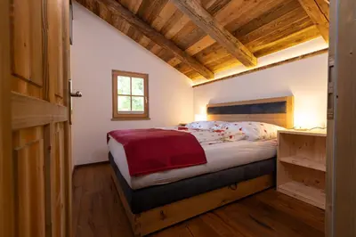 Ein Bett oder Betten in einem Zimmer der Unterkunft Chalet Haarberg