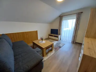 TV/Unterhaltungsangebot in der Unterkunft Ferienwohnung Feichter