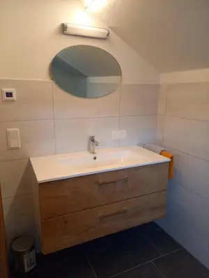 Ein Badezimmer in der Unterkunft Ferienwohnung Feichter