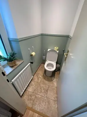 Ein Badezimmer in der Unterkunft Nannerls Penthouse