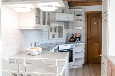 Küche/Küchenzeile in der Unterkunft Apartment Ferienhaus Seidlgut