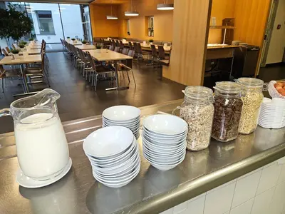 Essen im Hostel oder in der Nähe