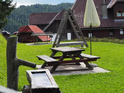 Naturlandschaft in der Nähe des Bauernhofs