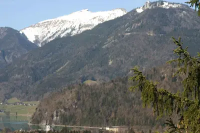 Naturlandschaft in der Nähe des Ferienhauses
