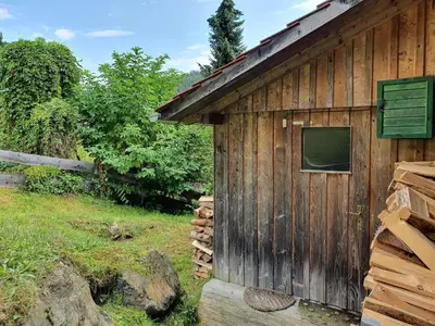Ein Garten an der Unterkunft Ferienhaus Müller-Kräuter