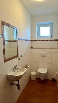 Ein Badezimmer in der Unterkunft Apartment Römerhaus