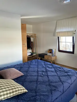 Ein Bett oder Betten in einem Zimmer der Unterkunft Sacherl am Bacherl