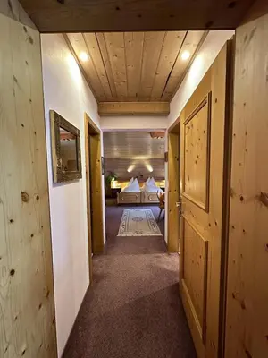 Ein Bett oder Betten in einem Zimmer der Unterkunft Landhaus Zwanzleitner