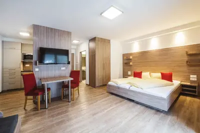 Ein Bett oder Betten in einem Zimmer der Unterkunft Apartments in Kleinarl - Salzburger Land 42910