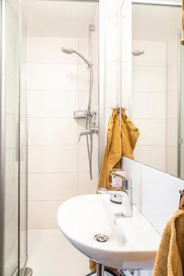 Ein Badezimmer in der Unterkunft Gschwandtgut Urlaub am Bauernhof