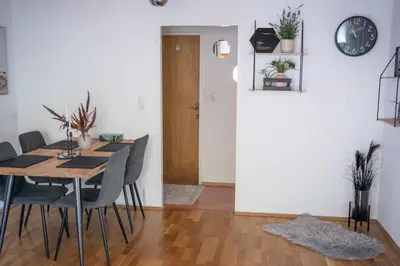 Ein Sitzbereich in der Unterkunft FarawayHomes Studio St Wolfgang #4