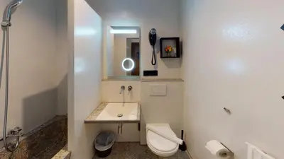 Ein Badezimmer in der Unterkunft Boutique Hotel Adler
