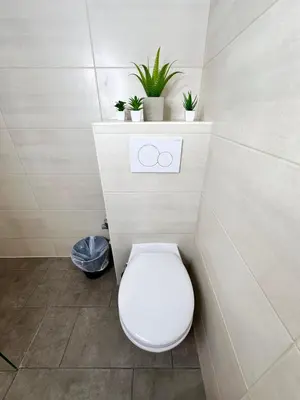 Ein Badezimmer in der Unterkunft Urlaub im Zentrum von Bad Aussee