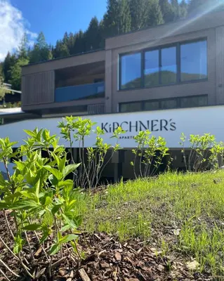 Ein Garten an der Unterkunft Kirchner's Apartments
