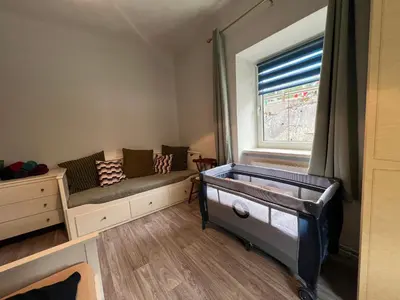 Ein Bett oder Betten in einem Zimmer der Unterkunft Nest Salzkammergut- Cozy Stay in Bad Aussee, Near Hallstatt - Garden & BBQ