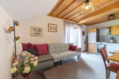 Küche/Küchenzeile in der Unterkunft Appartements K62