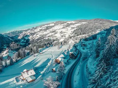 Naturlandschaft in der Nähe der Ferienwohnung