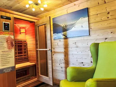Ein Sitzbereich in der Unterkunft Apartment Mölbegg by Interhome