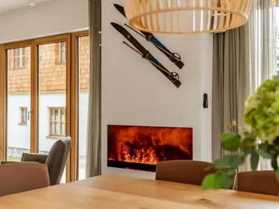 Ein Sitzbereich in der Unterkunft Villa Gradenbach