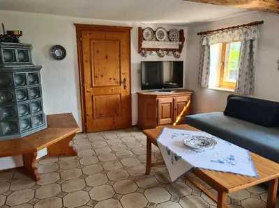 TV/Unterhaltungsangebot in der Unterkunft Ferienhaus Beringer am Kallbach