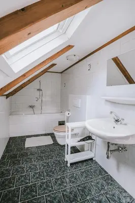 Ein Badezimmer in der Unterkunft NaturparkResort Almmauer