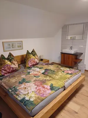 Ein Bett oder Betten in einem Zimmer der Unterkunft Appartement Steiner