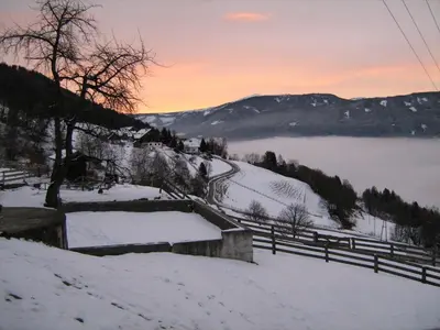 Naturlandschaft in der Nähe der Ferienwohnung