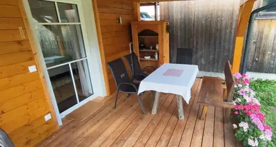 Ein Balkon oder eine Terrasse in der Unterkunft Ferienwohnung Elisabeth Laimer