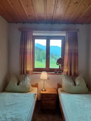 Ein Bett oder Betten in einem Zimmer der Unterkunft Ferienwohnungen Asterbach