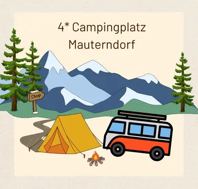Naturlandschaft in der Nähe des Campingplatzes