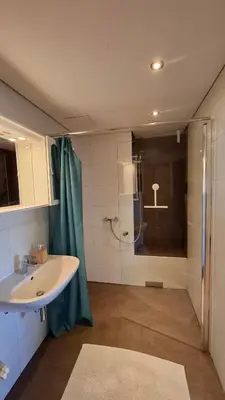 Ein Badezimmer in der Unterkunft Meissnitzerhof