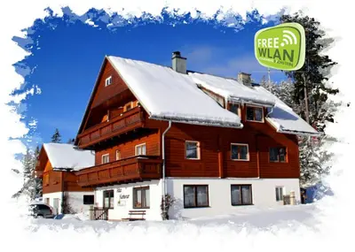 Haus Kartoner im Winter