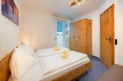 Ein Bett oder Betten in einem Zimmer der Unterkunft Landhaus Josefa
