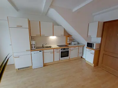 Küche/Küchenzeile in der Unterkunft Apartment Sommerlechner