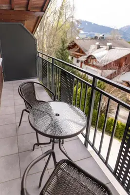 Ein Balkon oder eine Terrasse in der Unterkunft Ramsau Appartements Pickl
