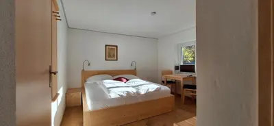 Ein Bett oder Betten in einem Zimmer der Unterkunft Im Echerntal