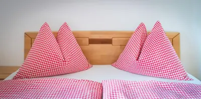 Ein Bett oder Betten in einem Zimmer der Unterkunft Haus Hödlmoser