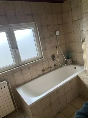 Ein Badezimmer in der Unterkunft Haus Födinger
