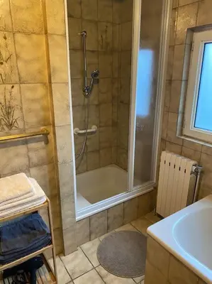 Ein Badezimmer in der Unterkunft Haus Födinger