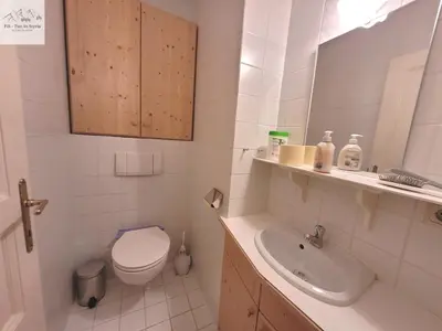 Ein Badezimmer in der Unterkunft Nostalgie-Apartment Seeidylle