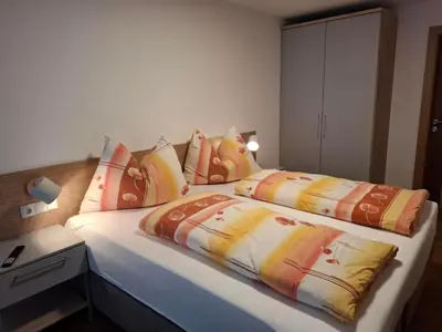 Ein Bett oder Betten in einem Zimmer der Unterkunft WG Appartment