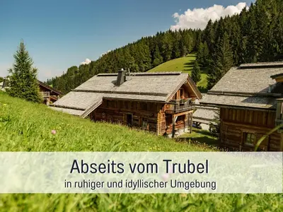 Naturlandschaft in der Nähe des Ferienhauses