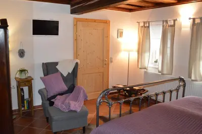 Ein Bett oder Betten in einem Zimmer der Unterkunft Apartment Luise