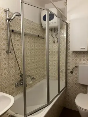 Ein Badezimmer in der Unterkunft Slunný apartmán v Sonnenalm - Bad Mitterndorf