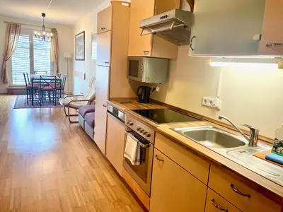 Küche/Küchenzeile in der Unterkunft Apartment BELLA VISTA