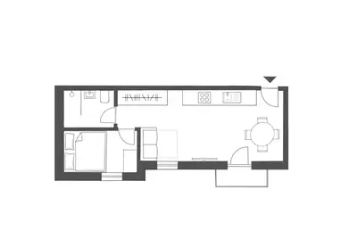 Grundriss der Unterkunft Haus Gerti